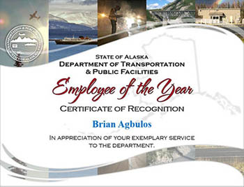 Employee of the Year certificate image Employee of the Year certificate