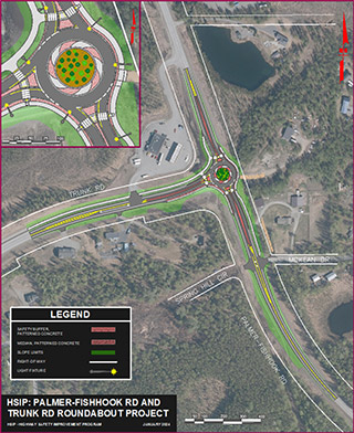 proposed improvements to the intersection configuration