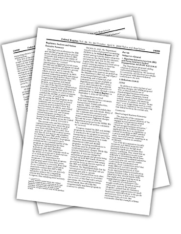 clipart image of two pages of printed information