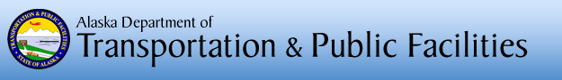Alaska Department of Transportation & Public Facilities header image