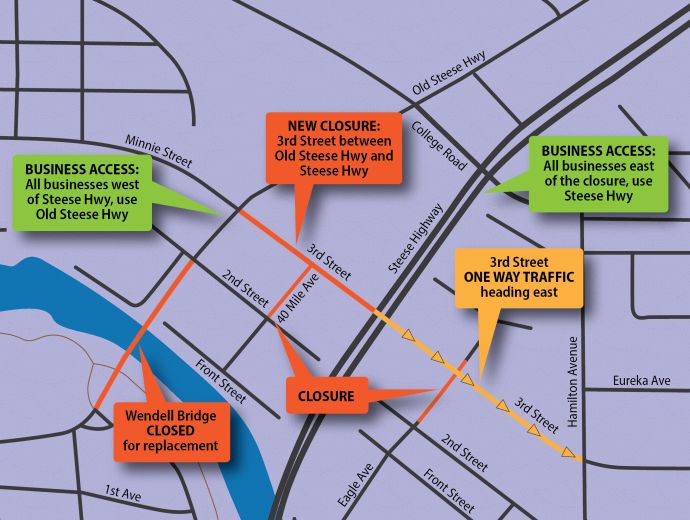 3rd Street map