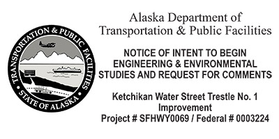 Second Avenue Trestle Project public notice printed in the newspaper