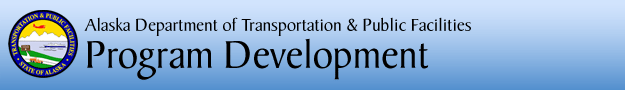 Program Development, Alaska Department of Transportation & Public Facilities header image